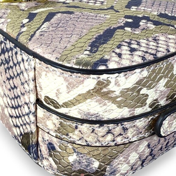 Kurt Geiger Kensington Shoreditch Snake Embossed Small Camera Crossbody Bag New - Picture 14 of 14